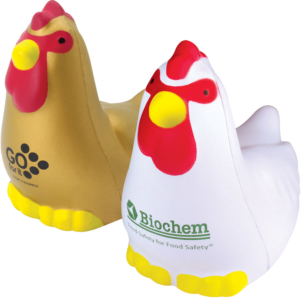 Branded Chicken Stress Toy