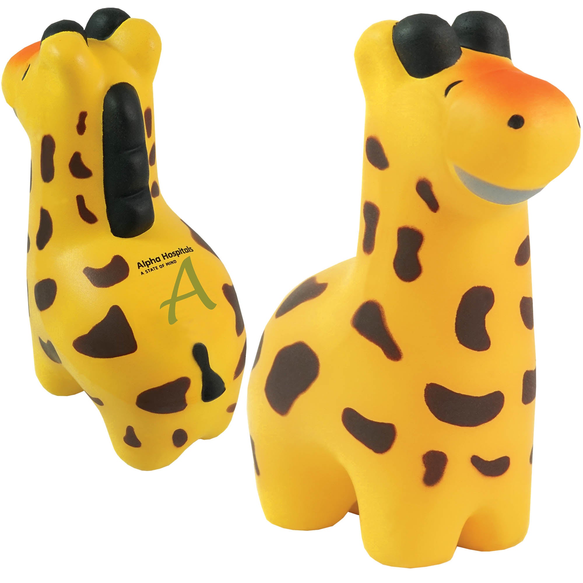 Branded Giraffe Stress Toy