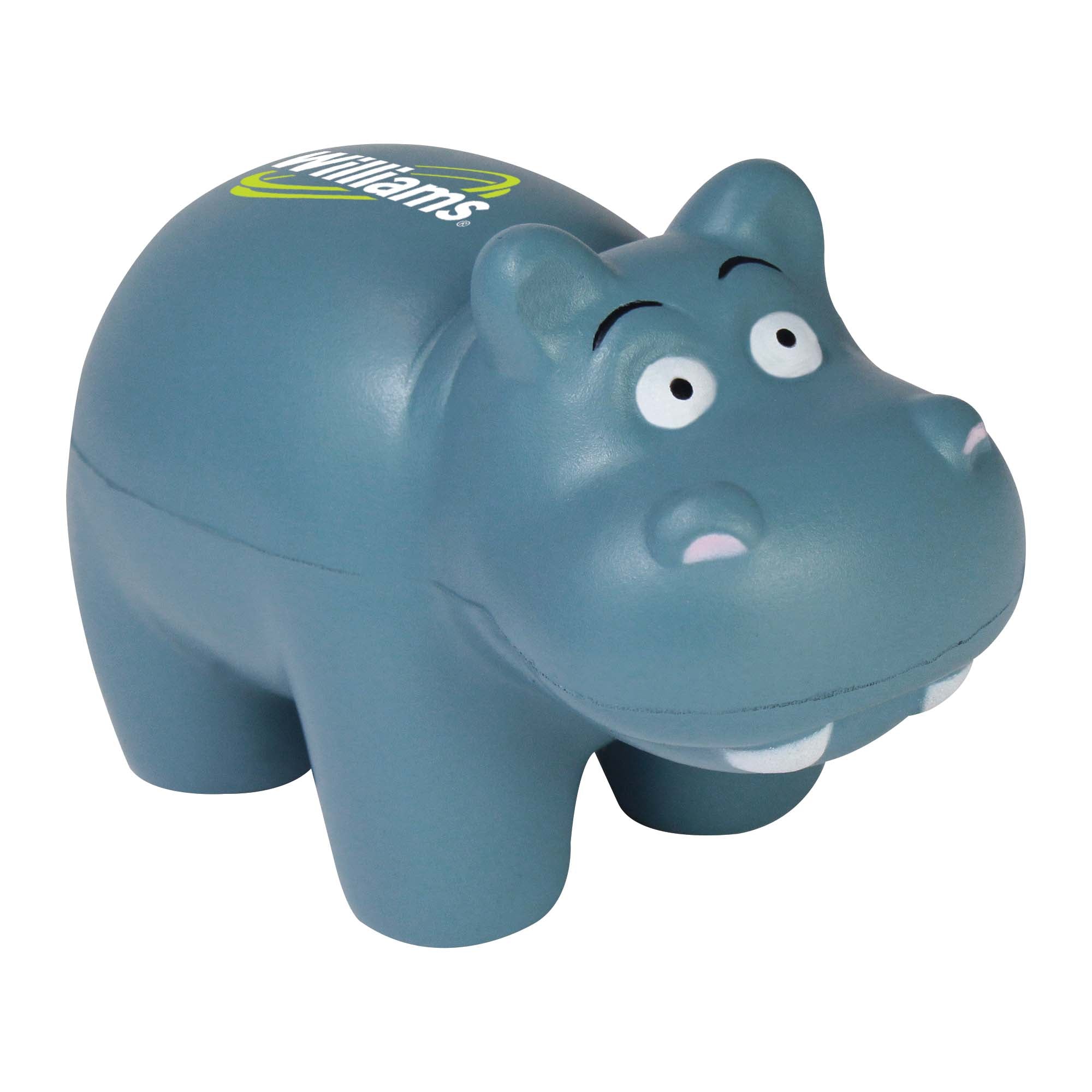 Branded Hippo Stress Toy