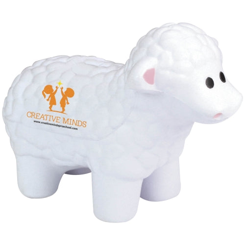 Branded Sheep Stress Toy