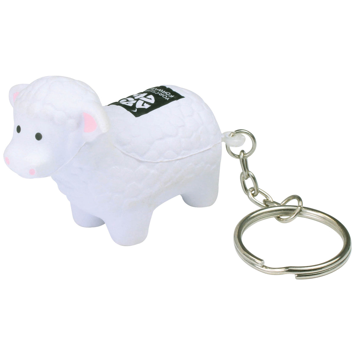 Branded Sheep Stress Toy Keyring
