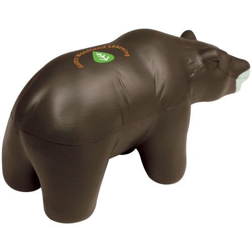 Branded Bear Stress Toy