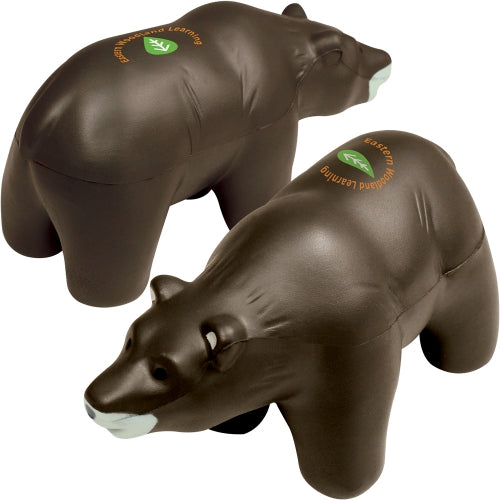 Branded Bear Stress Toy
