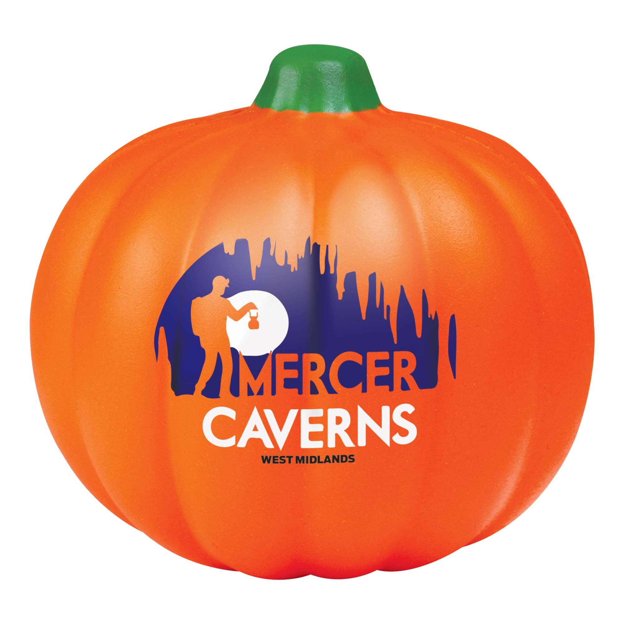 Branded Pumpkin Stress Toy