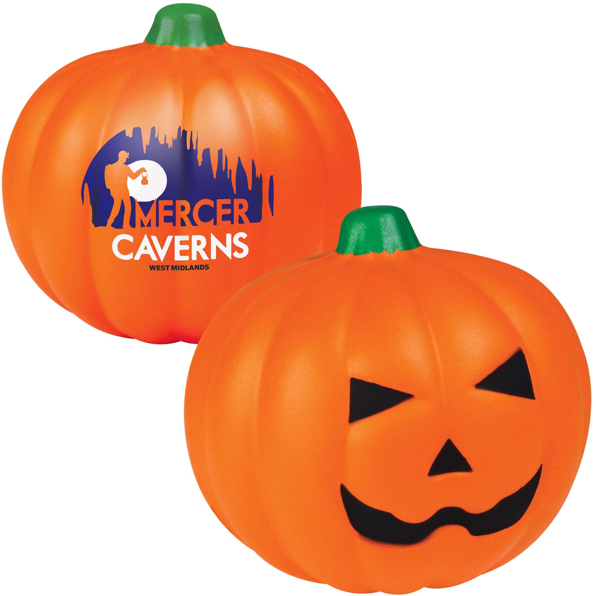 Branded Pumpkin Stress Toy