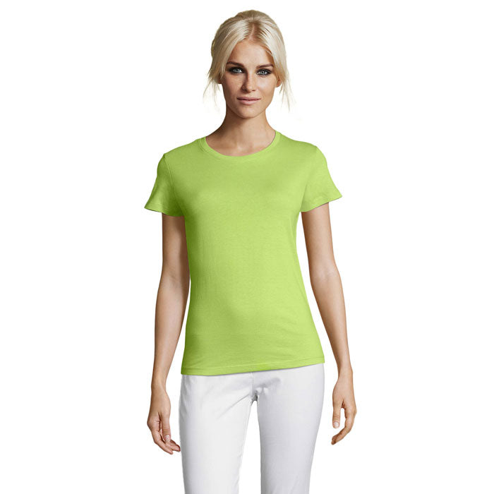 Branded Women's T-Shirt in Green