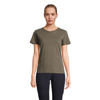 Branded Women's T-Shirt in Green