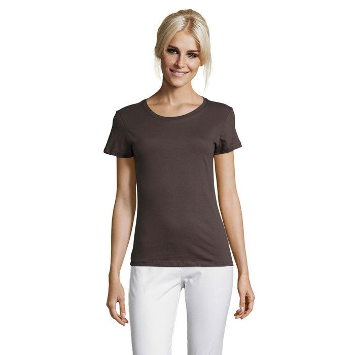Branded Women's T-Shirt in Grey