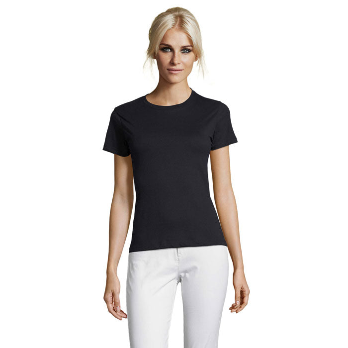 Branded Women's T-Shirt in Blue