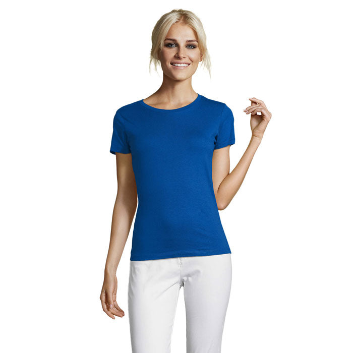 Branded Women's T-Shirt in Blue