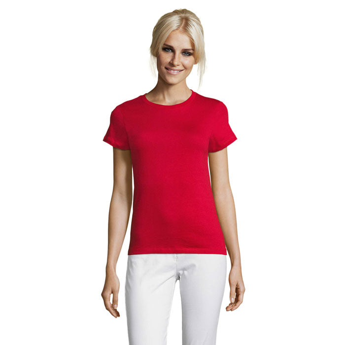 Branded Women's T-Shirt in Red