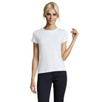 Branded Women's T-Shirt in White