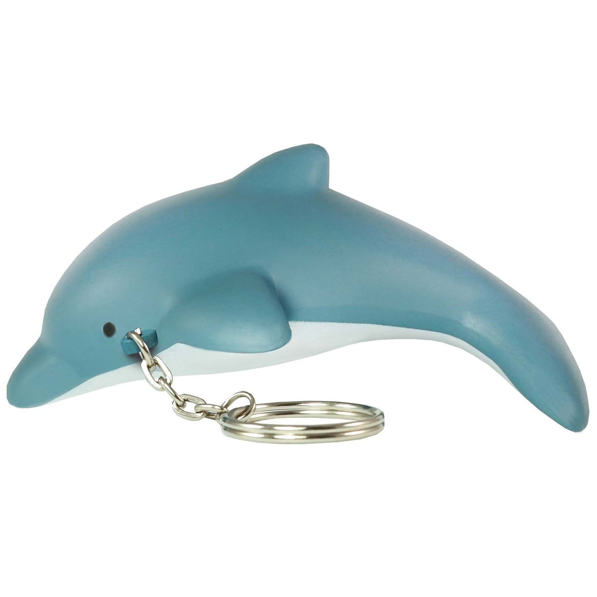 Branded Dolphin Stress Toy Keyring