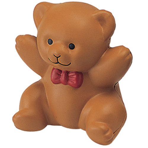 Branded Teddy Bear Stress Toy