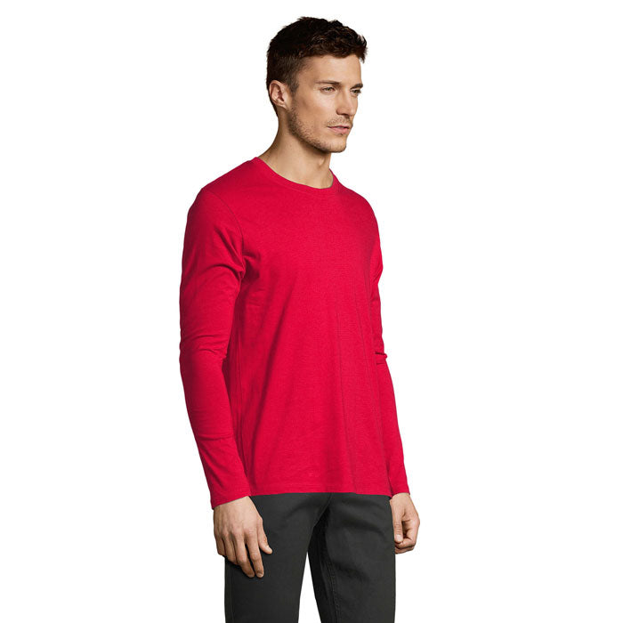 Branded Heavyweight Long Sleeve T-Shirt without branding