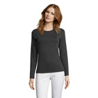 Branded Heavyweight Long Sleeve Women's T-Shirt colour option CE