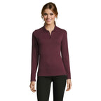 Branded Long Sleeve Women's Polo Shirt colour option HX