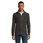 Branded Men's Fleece Jacket in Black