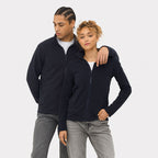 Branded Women's Fleece Jacket in use