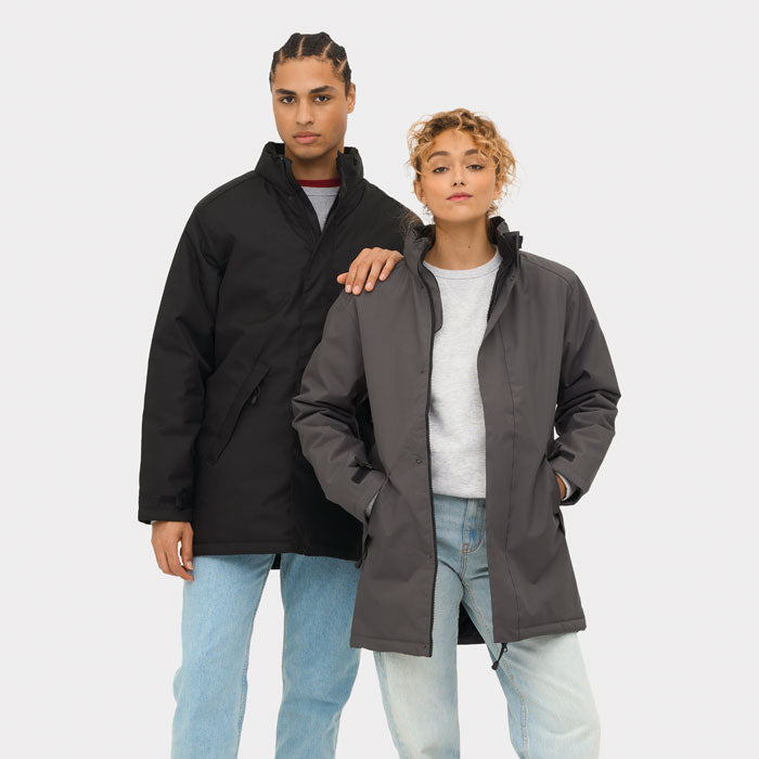 Branded Padded Jacket in use