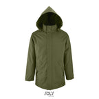 Branded Padded Jacket in Green
