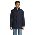 Branded Padded Jacket in Blue