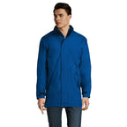 Branded Padded Jacket in Blue