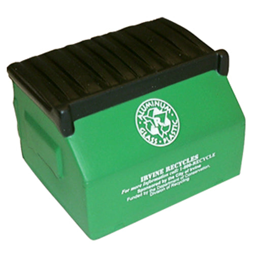 Branded Recycling Bin Stress Toy