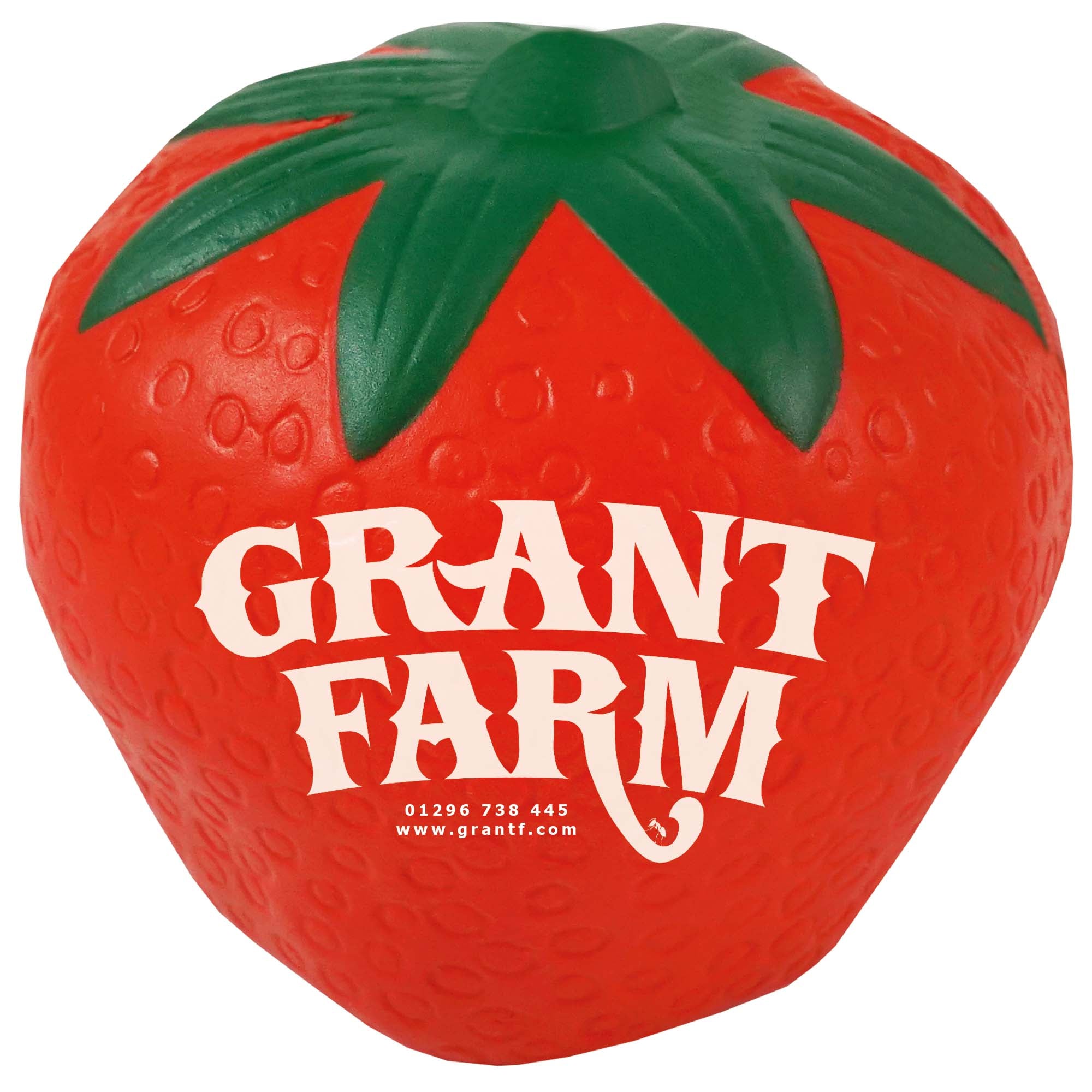 Branded Strawberry Stress Toy