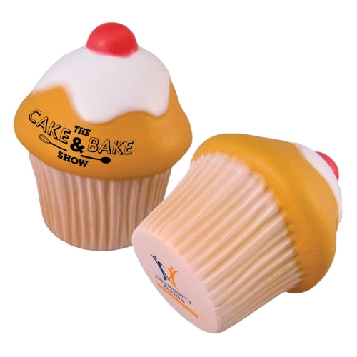 Branded Cupcake Stress Toy