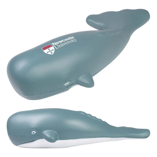 Branded Sperm Whale Stress Toy