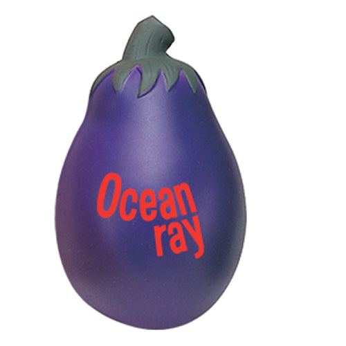 Branded Aubergine Stress Toy