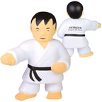 Branded Karate Man Stress Toy