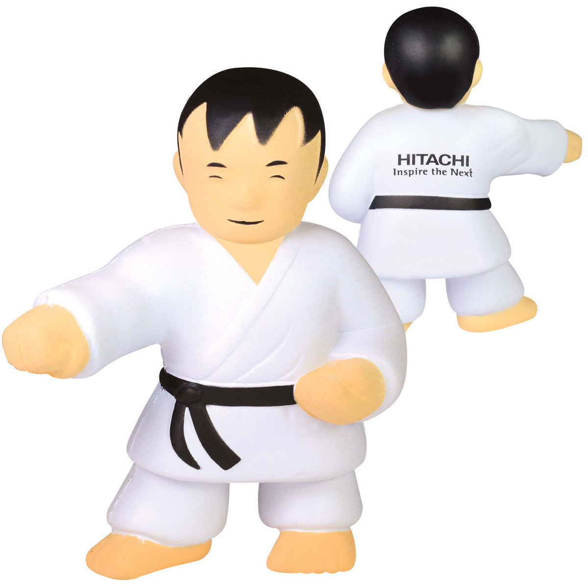 Branded Karate Man Stress Toy