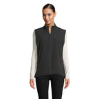 Branded Women's Softshell Gilet in Black