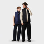 Branded Women's Packable Down Gilet in use