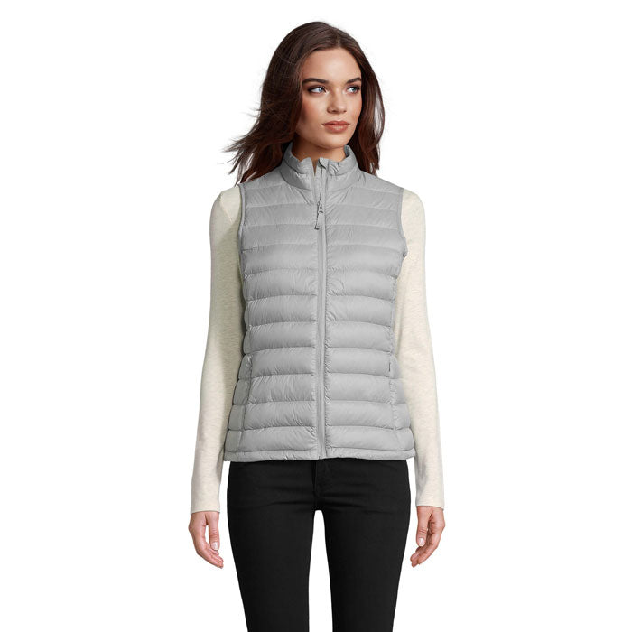 Branded Women's Packable Down Gilet colour option MG