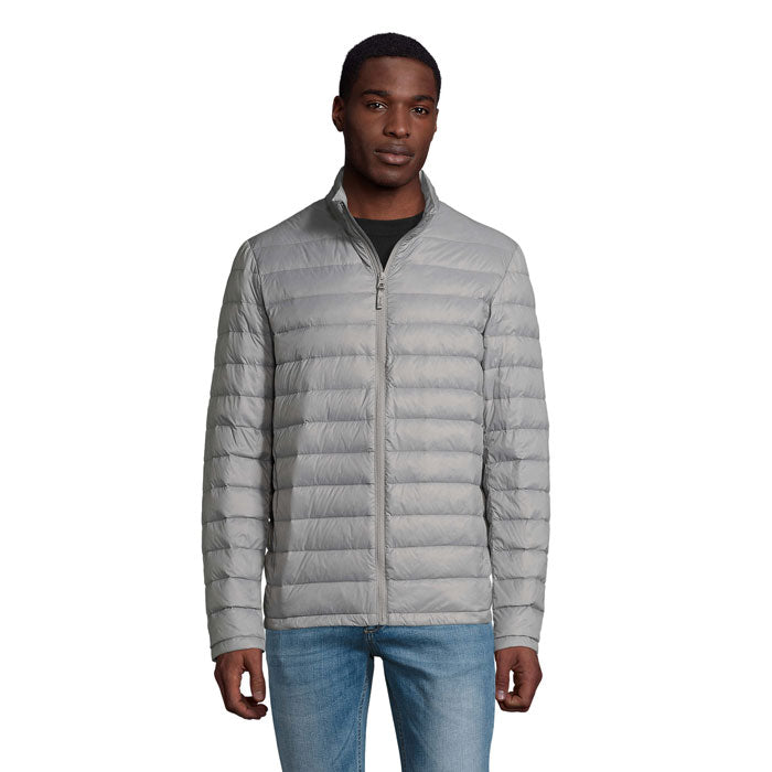 Branded Men's Packable Down Jacket colour option MG
