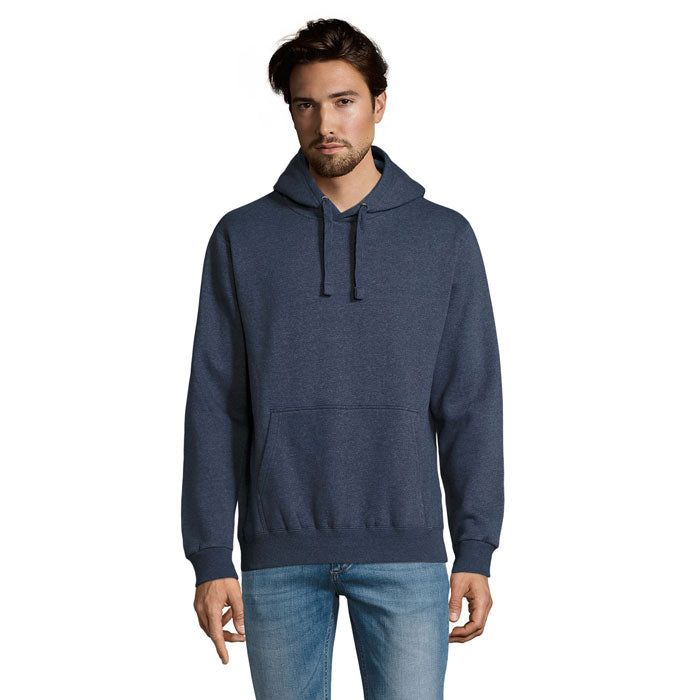 Branded Brushed Fleece Pullover Hoodie colour option HD