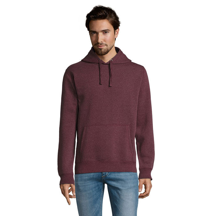 Branded Brushed Fleece Pullover Hoodie colour option HX