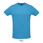 Branded Sublimation T-Shirt in Blue