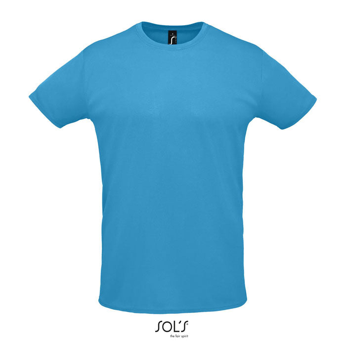 Branded Sublimation T-Shirt in Blue