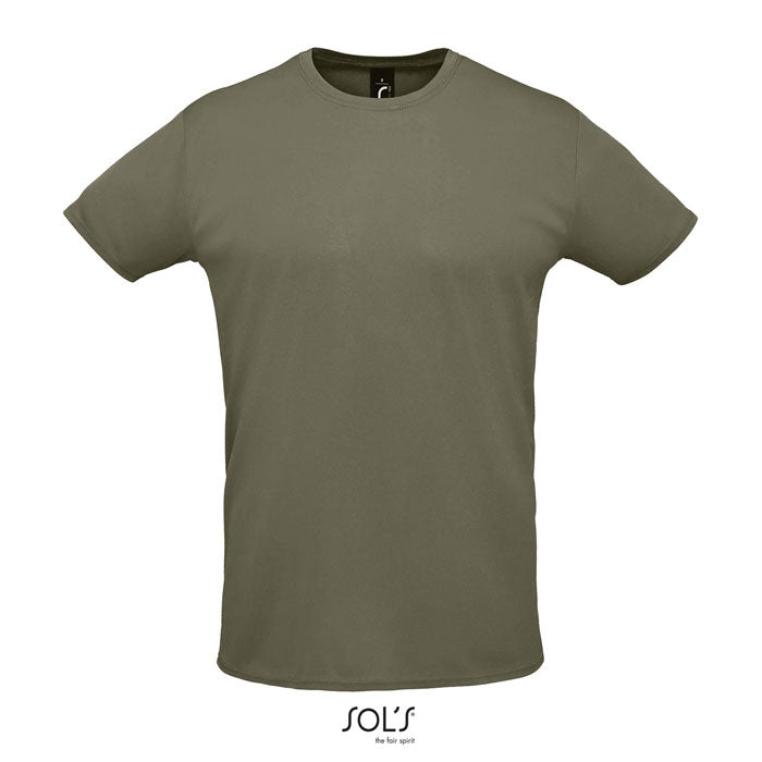 Branded Sublimation T-Shirt in Green