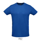 Branded Sublimation T-Shirt in Blue