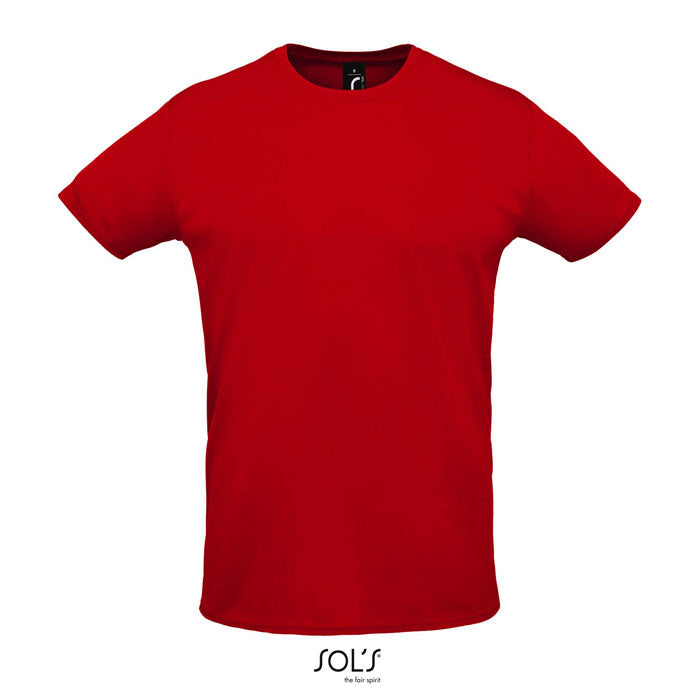 Branded Sublimation T-Shirt in Red