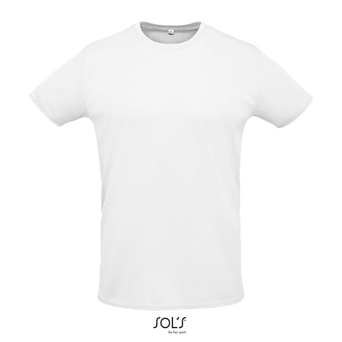Branded Sublimation T-Shirt in White
