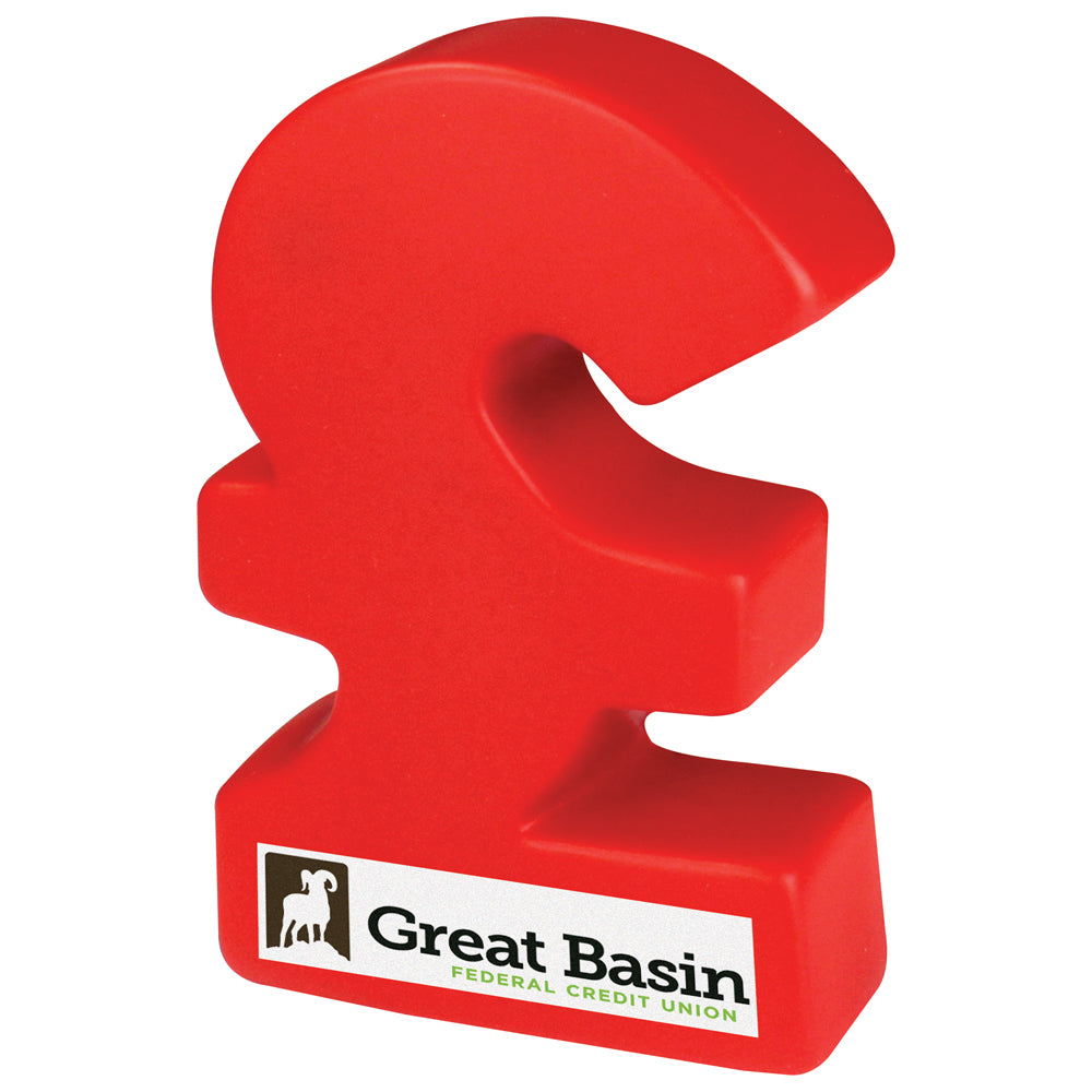 Branded Pound Sign Stress Toy