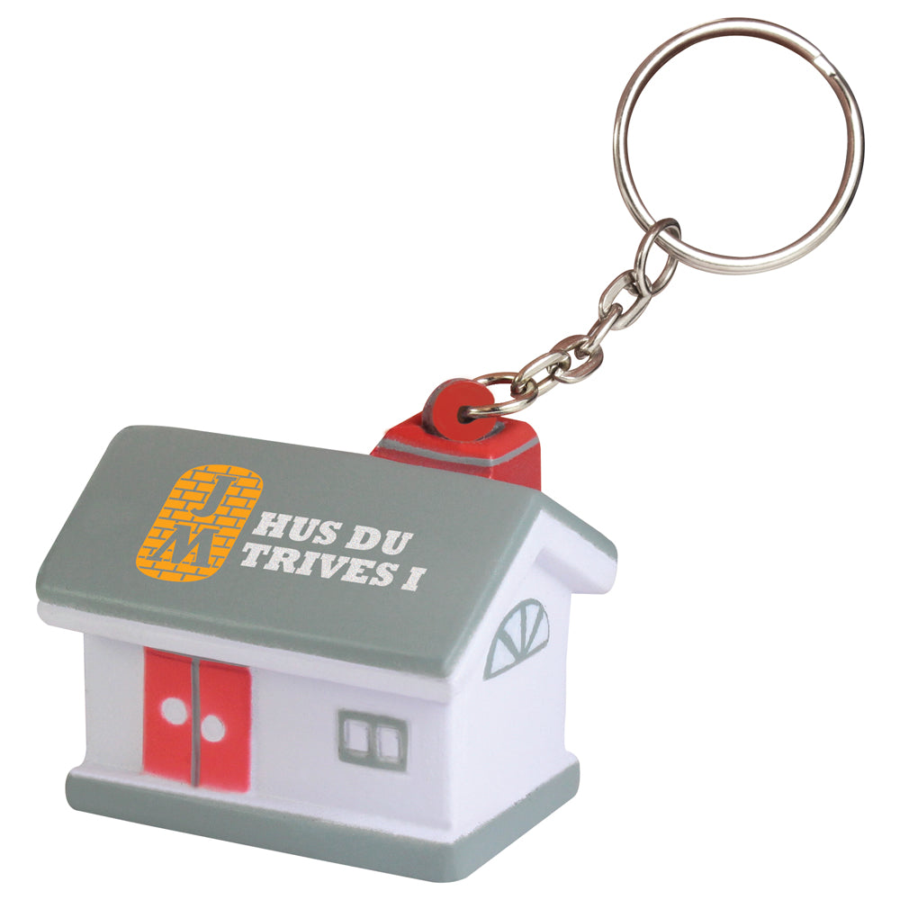 Branded House Stress Toy Keyring