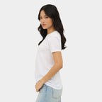 Branded Lightweight Organic T-Shirt in use