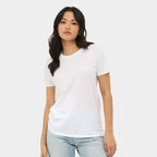 Branded Lightweight Organic T-Shirt in use
